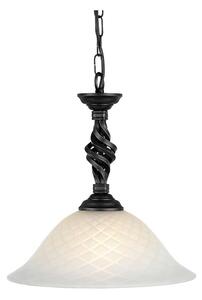 Lustră pe lanț Elstead PB-P-BLACK PEMBROKE 1xE27/60W/230V