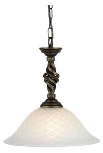 Lustră pe lanț Elstead PB-P-BLK-GOLD PEMBROKE 1xE27/60W/230V