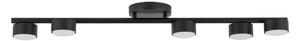 Spot PUNTO 5xGX53/12W/230V negru