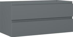 Mexen Orio, Dulap baie 100 cm, 2 sertare, grafit mat, 91A10-10047-2-BFF66