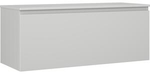 Mexen Orio, mobilier de baie 120 cm cu blat, 1 sertar, gri mat, 91A10-12047-1-BFC62