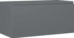 Mexen Orio, Dulap baie 100 cm, 1 sertar, grafit mat, 91A10-10047-1-BF66