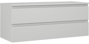 Mexen Orio, Dulap baie 120 cm cu blat, 2 sertare, gri manta, 91A10-12047-2-BFFC62