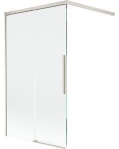 Mexen Rox, paravan de baie glisant cu 2 aripi 100 x 150 cm, sticlă transparentă de 8 mm, profil de oțel, 8C9-100-003-97-00
