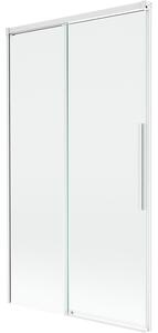 Mexen Rox, paravan de baie glisant cu 2 aripi 100 x 150 cm, sticlă transparentă de 8 mm, profil alb, 8C9-100-001-20-00