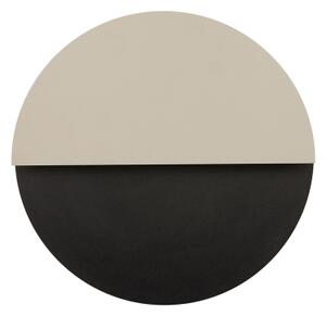 Aplică LED LUNA LED/7W/230V d. 36 cm negru/bej