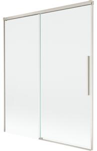 Mexen Rox, paravan de baie glisant cu 2 aripi 140 x 150 cm, sticlă transparentă de 8 mm, profil din oțel, 8C9-140-001-97-00