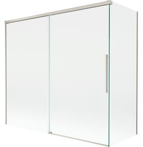 Mexen Rox, paravan de baie glisant cu 2 aripi 160 + 80 x 150 cm, sticlă transparentă de 8 mm, profil din oțel, 8C9-160-080-97-00