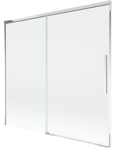 Mexen Rox, paravan de baie glisant cu 2 aripi 170 x 150 cm, sticlă transparentă de 8 mm, profil cromat, 8C9-170-001-01-00