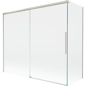 Mexen Rox, paravan de baie glisant cu 2 aripi 180 + 80 x 150 cm, sticlă transparentă de 8 mm, profil din oțel, 8C9-180-080-97-00