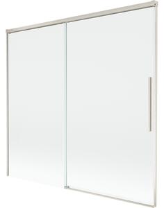 Mexen Rox, paravan de baie glisant cu 2 aripi 170 x 150 cm, sticlă transparentă de 8 mm, profil de oțel, 8C9-170-001-97-00