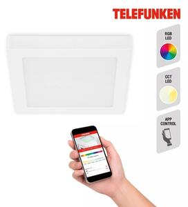 Plafonieră LED RGB dimabilă Telefunken 309706TF LED/23W/230V 2700-6500K alb