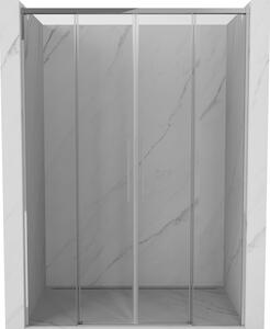 Mexen Rox, ușă de duș glisantă 140 cm, sticlă transparentă, profil cromat, 8C2-140-002-01-00