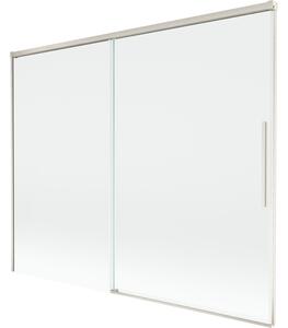 Mexen Rox, paravan de baie glisant cu 2 aripi 190 x 150 cm, sticlă transparentă de 8 mm, profil de oțel, 8C9-190-001-97-00