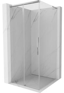 Cabină de duș glisantă Mexen Rox, L 120 x 120 cm, sticlă transparentă de 8 mm, profil cromat, 8C2L-120-120-01-00
