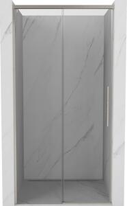 Mexen Rox, ușă glisantă de duș 105 cm, sticlă transparentă de 8 mm, profil din oțel, 8C2-105-000-97-00