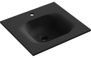Lavoar de blat Mexen Vela, 51 × 46,5 cm, negru mat, 25235071