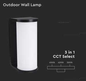 Aplică LED de exterior LED/12W/230V 3000/4200/6500K IP65 negru