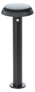 Lampă LED solară cu senzor Brilliant ALVERO LED/4W/3,7V 50 cm IP44 negru