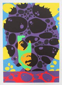 Smart, Larry - Artă imprimată Dylan - Liquid Light, 1967, (30 x 40 cm)