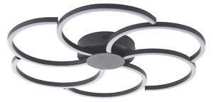 Plafonieră LED Brilliant FICO LED/32W/230V d. 65 cm negru