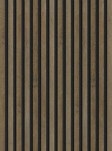Mexen Lam-F, lamele acustice de perete 275 × 31,5 cm, fetru 6 mm, stejar espresso, S105-275317-2812-065