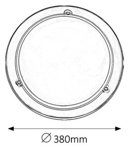 Rabalux 5143 - Plafoniera UFO 2xE27/60W/230V
