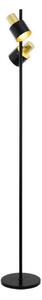 Lampadar Eglo 79376 FIUMARA 2xE27/60W/230V negru/auriu