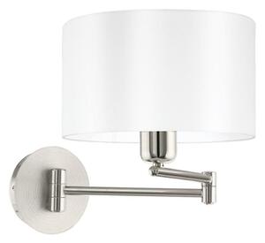 Aplică Eglo 33269 PASTERI 1xE27/60W/230V crom mat/alb