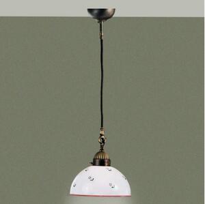 Lustră pe cablu Kolarz 731.30.69 NONNA 1xE27/75W/230V d. 20 cm roșu