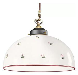 Lustră pe cablu Kolarz 731.32.77 NONNA 1xE27/75W/230V d. 36 cm roșu