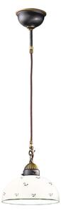 Lustră pe cablu Kolarz 731.30.20 NONNA 1xE27/75W/230V d. 20 cm verde