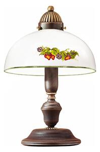 Kolarz 731.73.121 - Lampă de masă NONNA 1xE27/75W/230V vișiniu/căpșuni
