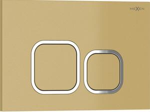Mexen Tex 03, buton încastrat, auriu, 6103-06