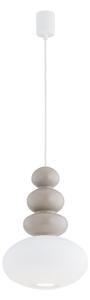 Lustră pe cablu Argon 8819 DIEGO 1xGU10/5W/230V alb/gri