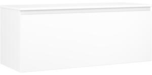 Mexen Orio, mobilier de baie 120 cm cu blat, 1 sertar, alb mat, 91A10-12047-1-BFC01