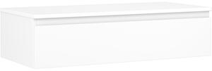 Mexen Orio, mobilier de baie 100 cm cu blat, 1 sertar, alb mat, 91A10-10023-1-BFC01