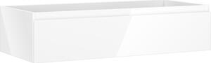Mexen Orio, mobilier baie 100 cm, 1 sertar, alb lucios, 91A10-10023-1-BF00