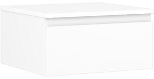 Mexen Orio, mobilier de baie 50 cm cu blat, 1 sertar, alb mat, 91A10-05023-1-BFC01