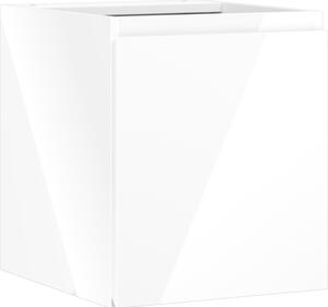 Mexen Orio, mobilier de baie 40 cm, 1 ușă, alb lucios, 91A11-04047-1-BF00