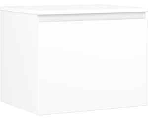 Mexen Orio, mobilier de baie 60 cm cu blat, 1 sertar, alb mat, 91A10-06047-1-BFC01