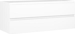 Mexen Orio, mobilier baie 120 cm, 2 sertare, alb mat, 91A10-12047-2-BFF01