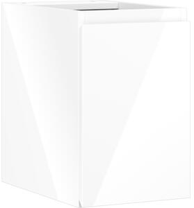 Mexen Orio, mobilier de baie 30 cm, 1 ușă, alb lucios, 91A11-03047-1-BF00