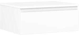 Mexen Orio, mobilier de baie 60 cm cu blat, 1 sertar, alb mat, 91A10-06023-1-BFC01