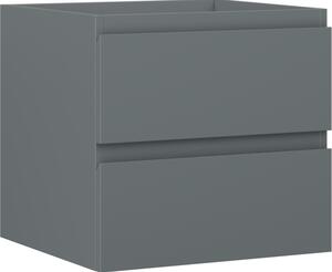 Mexen Orio, mobilier baie 50 cm, 2 sertare, grafit mat, 91A10-05047-2-BFF66