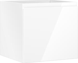 Mexen Orio, mobilier baie 50 cm, 1 sertar, alb lucios, 91A10-05047-1-BF00