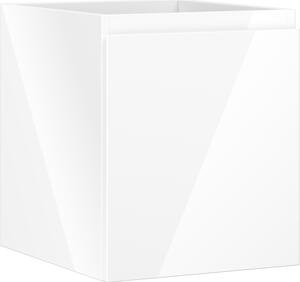 Mexen Orio, mobilier baie 40 cm, 1 sertar, alb lucios, 91A10-04047-1-BF00
