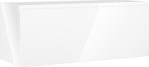 Mexen Orio, mobilier de baie 120 cm, 1 sertar, alb lucios, 91A10-12047-1-BF00