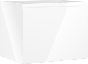 Mexen Orio, mobilier baie 60 cm, 1 sertar, alb lucios, 91A10-06047-1-BF00