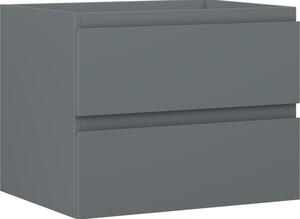 Mexen Orio, mobilier baie 60 cm, 2 sertare, grafit mat, 91A10-06047-2-BFF66